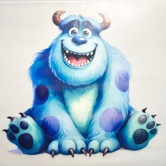 10inch Size DTF Heat Transfer ,Cartoon, Monster