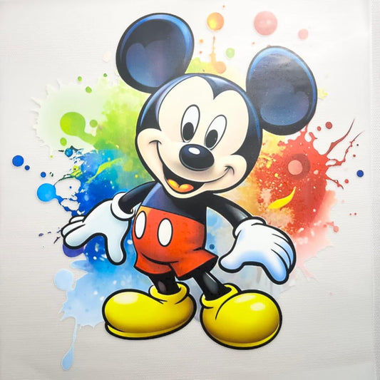 10inch Size DTF Heat Transfer ,Cartoon ,Micky