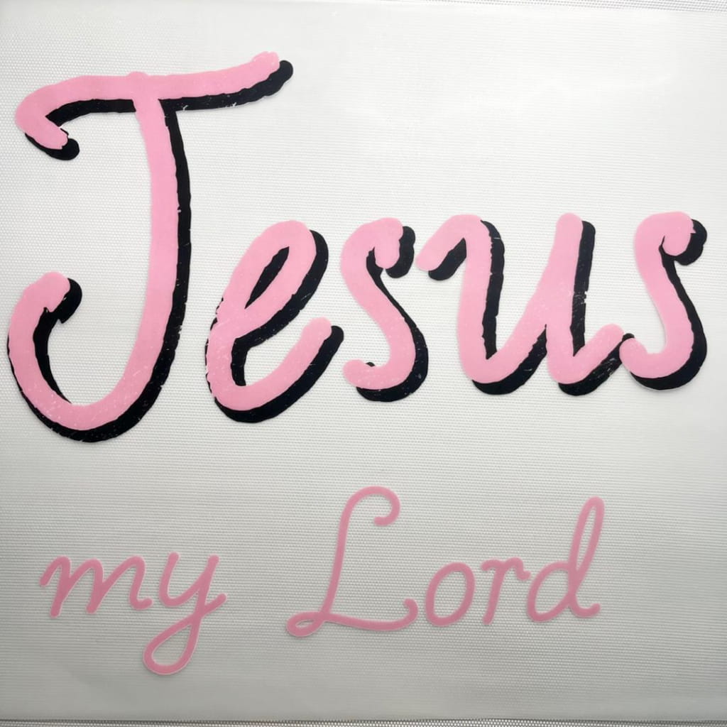 10inch Size DTF Heat Transfer ,God & Jesus & Religion