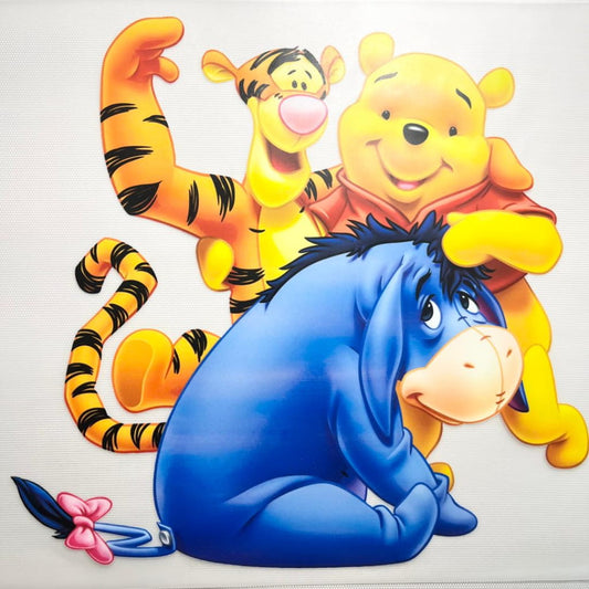 10inch Size DTF Heat Transfer ,Cartoon , Winnie Pooh