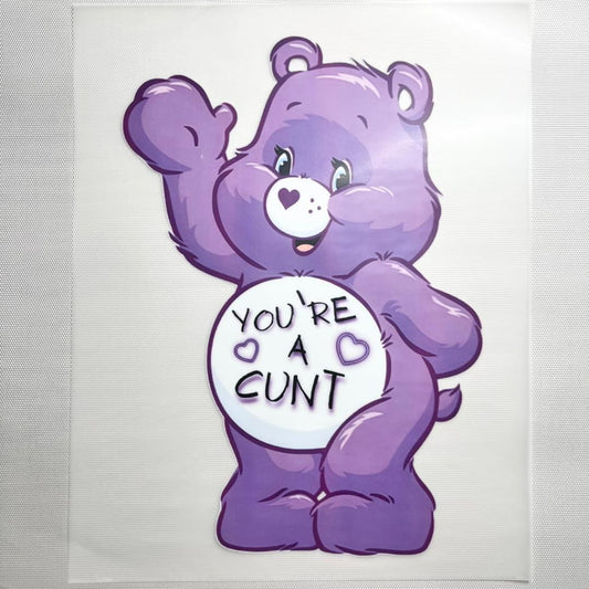 10inch Size DTF Heat Transfer ,Cartoon ,Swear Bears