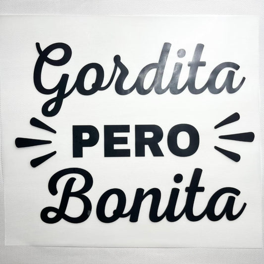 10inch Size DTF Heat Transfer , Spanish Words