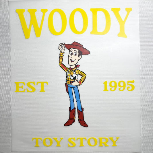 10inch Size DTF Heat Transfer ,Cartoon ,Toy Story ,Woody