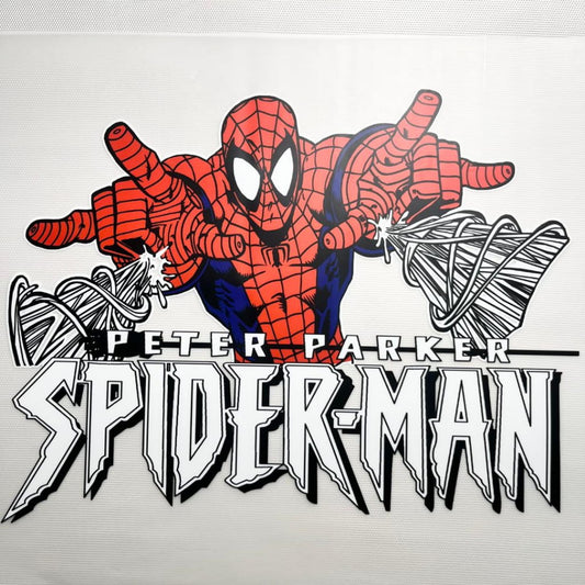 10inch Size DTF Heat Transfer ,Cartoon ,Hero ,Spiderman