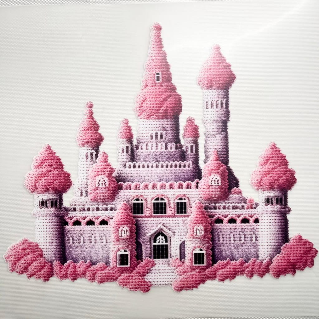 10inch Size DTF Heat Transfer ,Castle