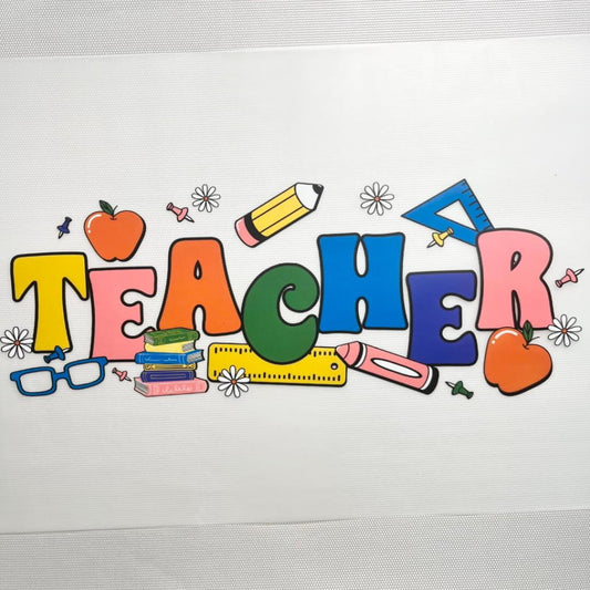 10inch Size DTF Heat Transfer,Teacher