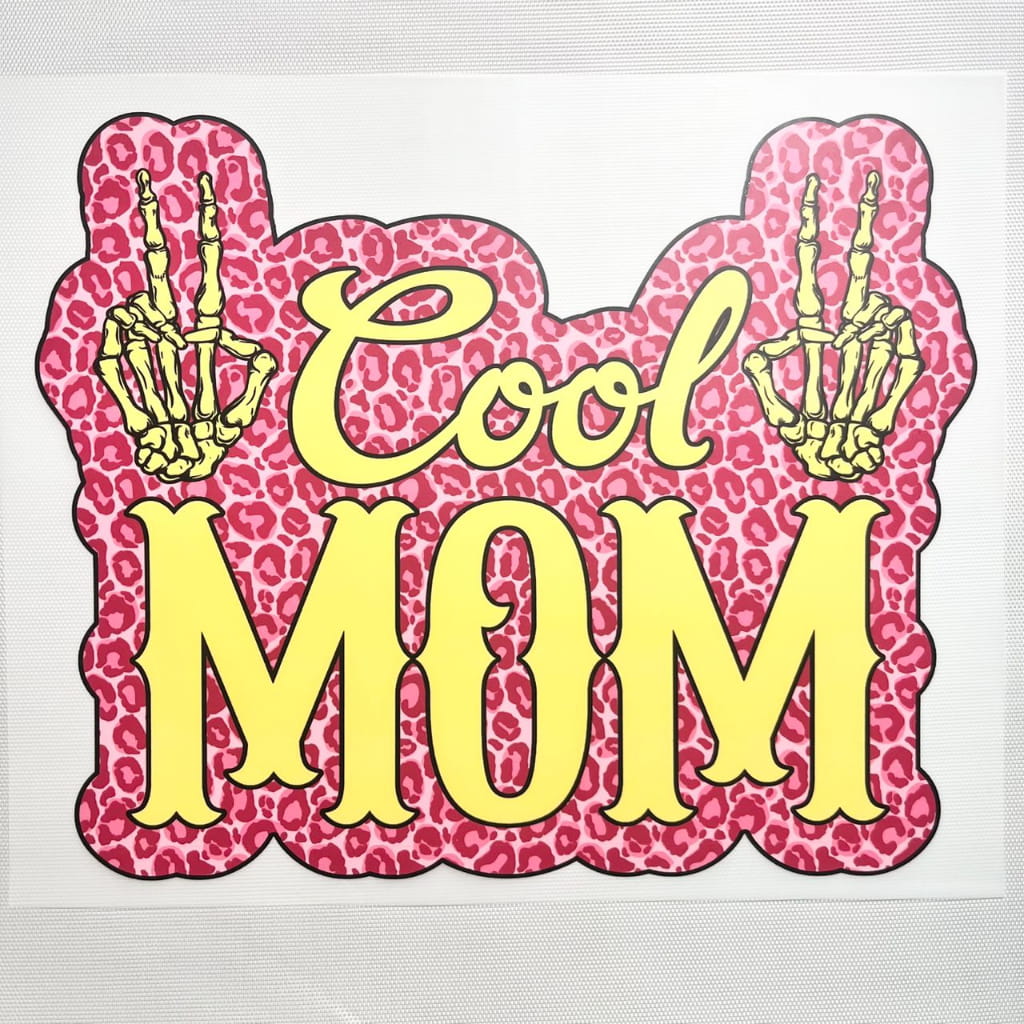 10inch Size DTF Heat Transfer,Cool Mom