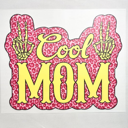 10inch Size DTF Heat Transfer,Cool Mom