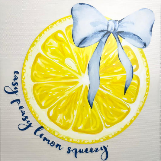 10inch Size DTF Heat Transfer,Lemon