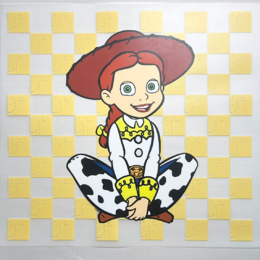 10inch Size DTF Heat Transfer, Cartoon ,Toy Story ,Jessie
