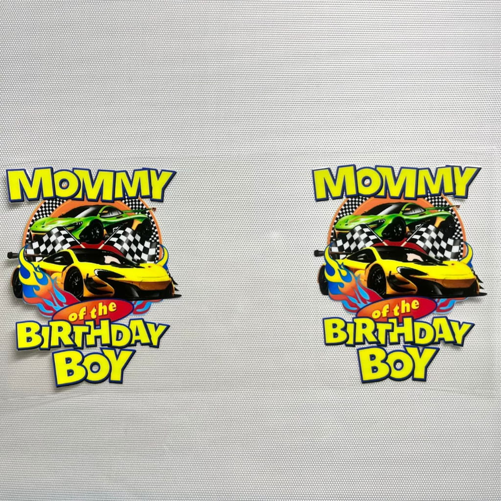 16oz UVDTF Cup Wraps, Cartoon ,Relative of the Birthday Boy ,Cousin & Uncle & Auntie & Sister & Mommy & Daddy & Brother & Grandma & Grandpa