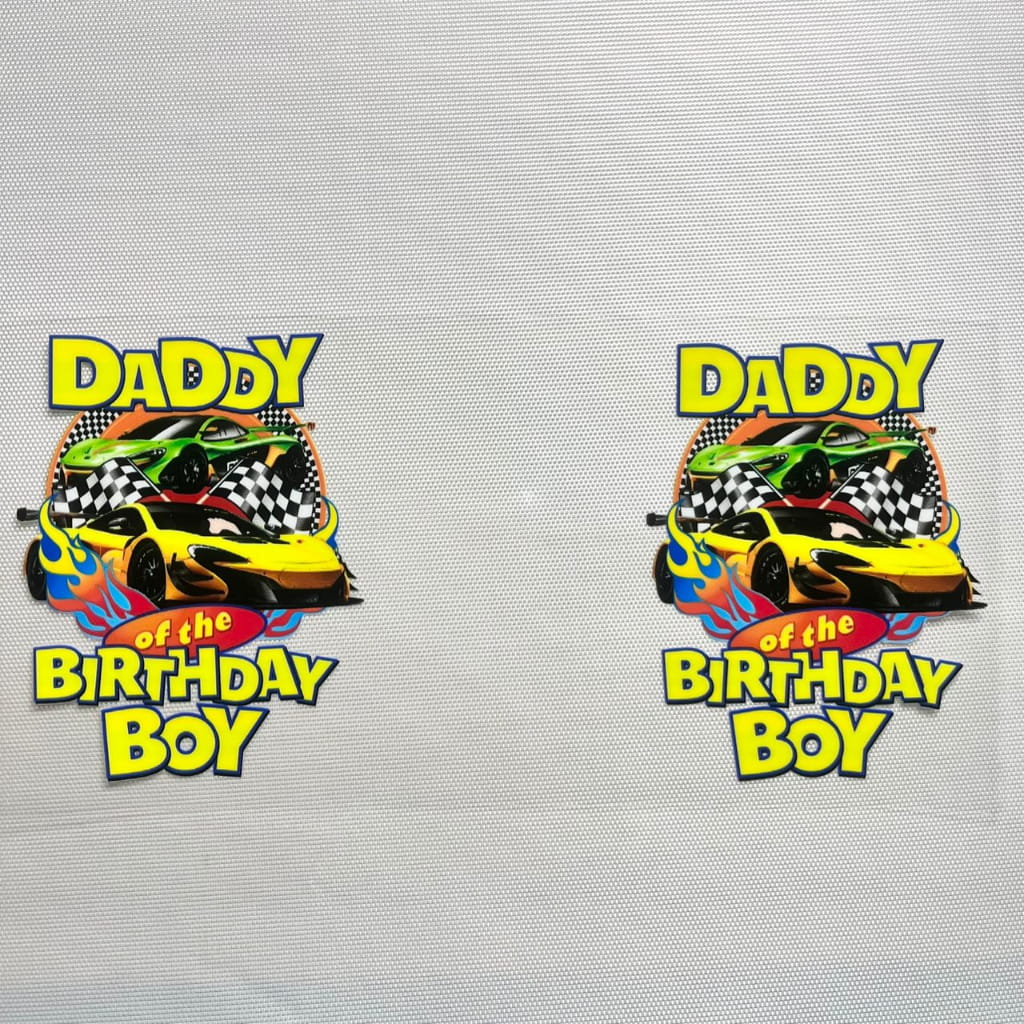 16oz UVDTF Cup Wraps, Cartoon ,Relative of the Birthday Boy ,Cousin & Uncle & Auntie & Sister & Mommy & Daddy & Brother & Grandma & Grandpa