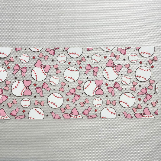 16oz UVDTF Cup Wraps, Baseball