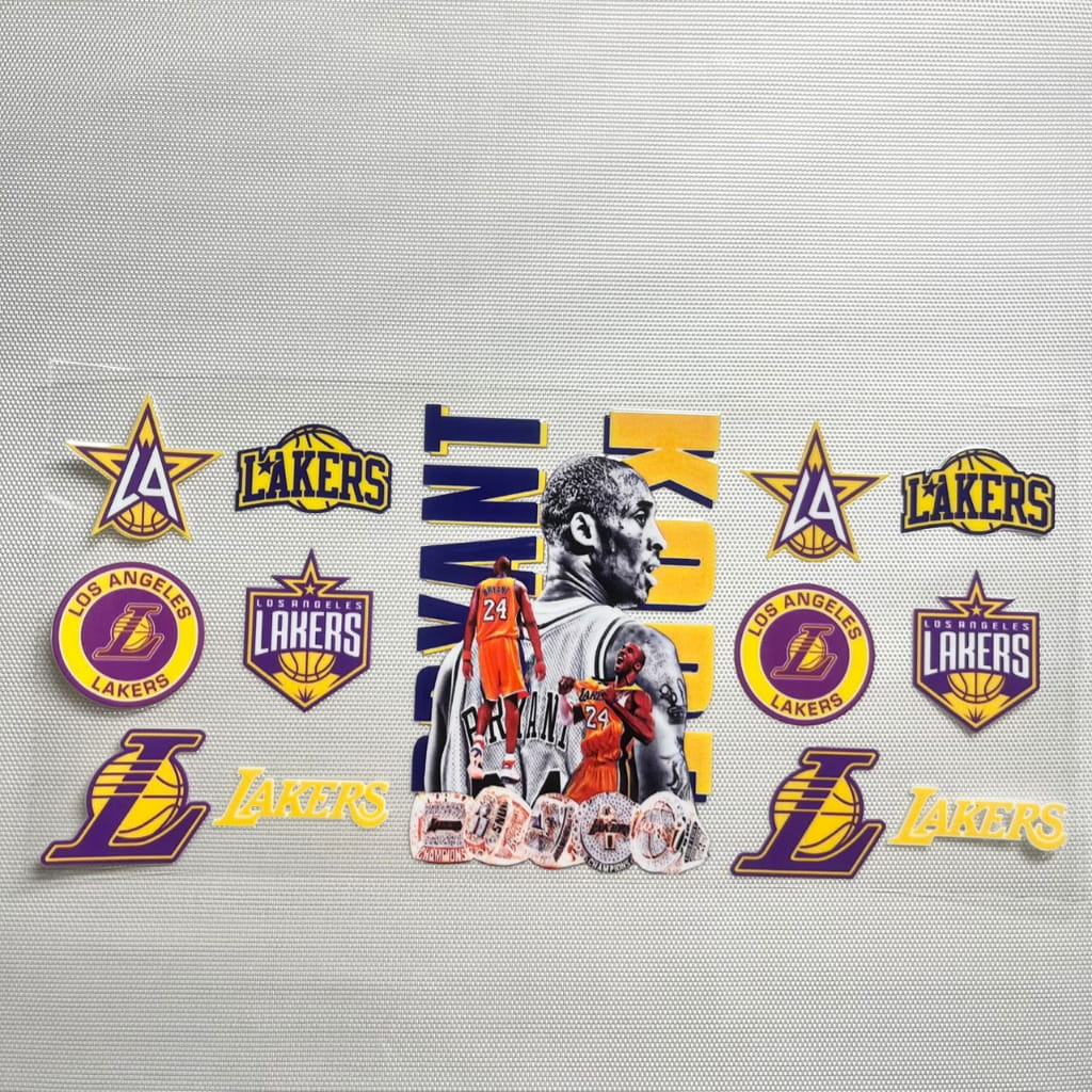16oz UVDTF Cup Wraps, Basketball ,Lakers , Kobe