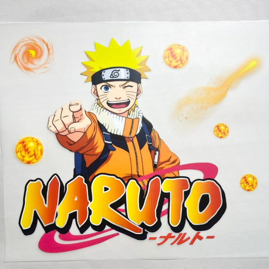 10inch Size DTF Heat Transfer, Cartoon ,Naruto