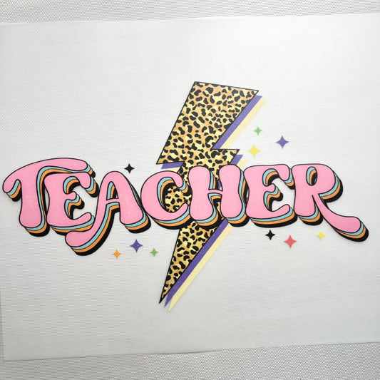 10inch Size DTF Heat Transfer, Teacher