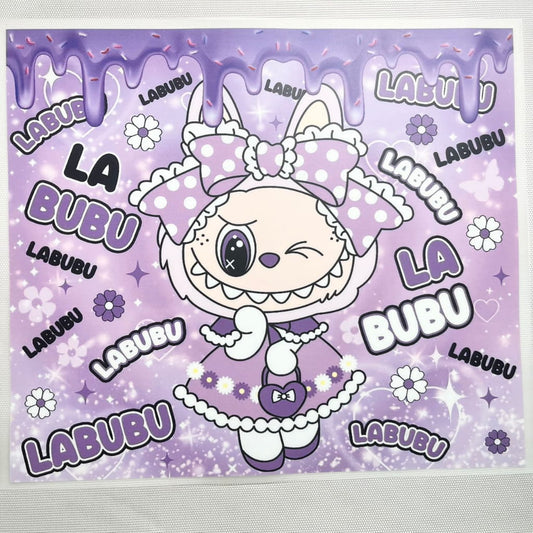 10inch Size DTF Heat Transfer, Cartoon ,Labubu