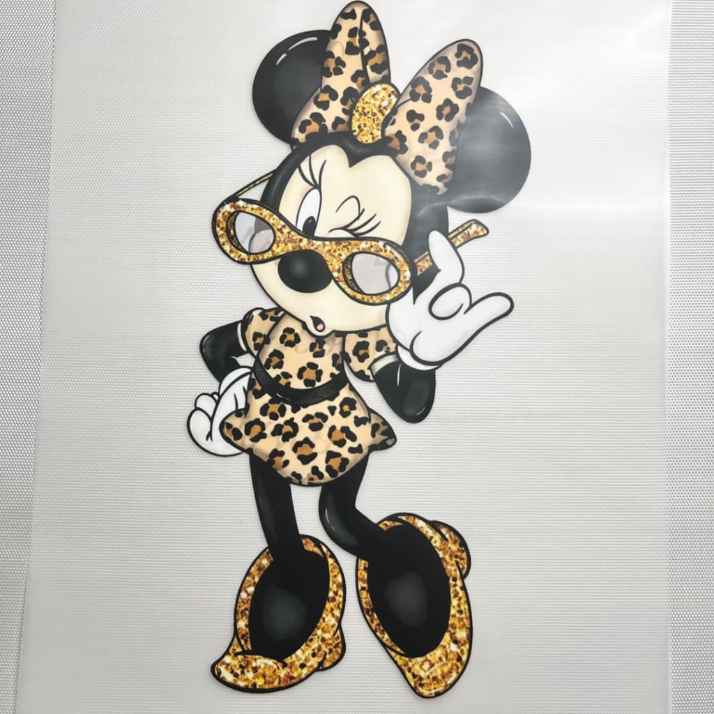 10inch Size DTF Heat Transfer ,Cartoon ,Minnie