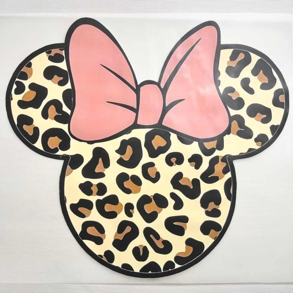 10inch Size DTF Heat Transfer ,Cartoon Minnie