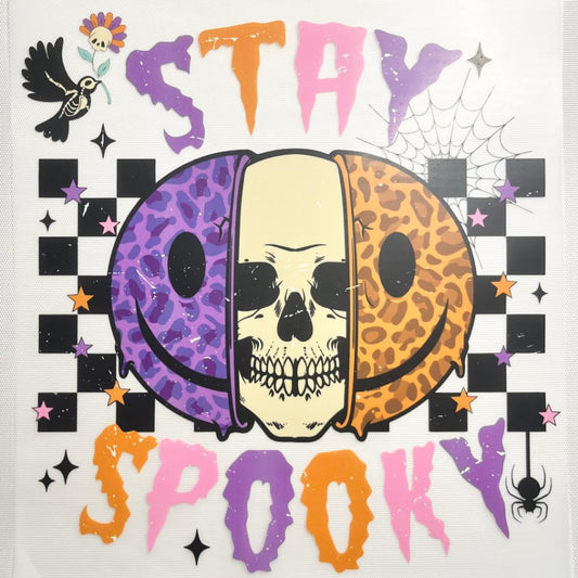10inch Size DTF Heat Transfer ,Halloween ,Horroible ,Pumpkin