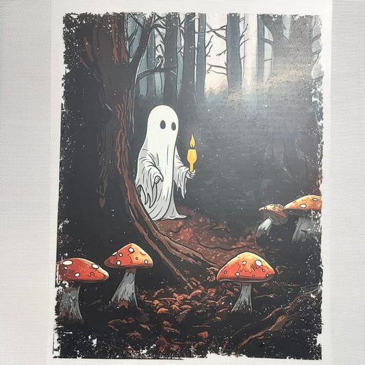 10inch Size DTF Heat Transfer, Halloween ,Horroible