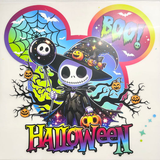 10inch Size DTF Heat Transfer, Halloween ,Horroible ,Jack