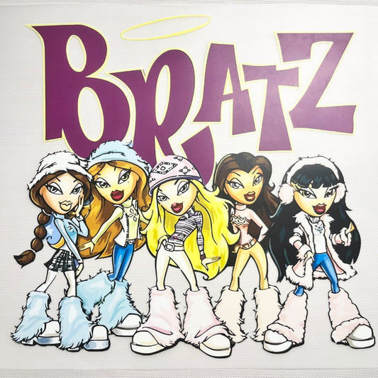 10inch Size DTF Heat Transfer,Bratz