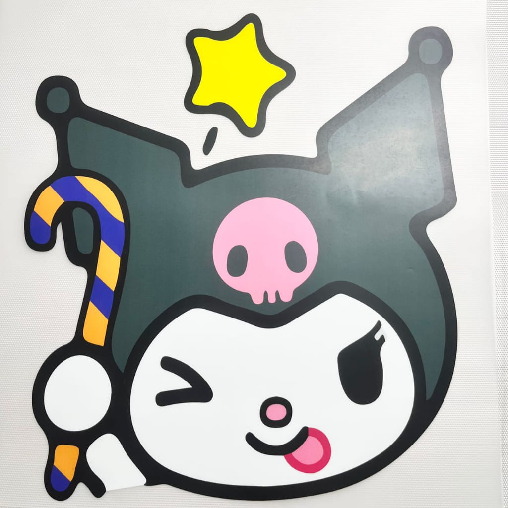10inch Size DTF Heat Transfer,Sanrio Cartoon , Kuromi