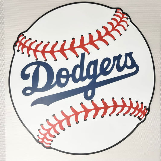 10inch Size DTF Heat Transfer,Baseball Team ,Dodgers ,LA