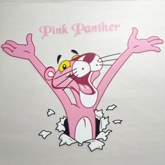 10inch Size DTF Heat Transfer,Cartoon ,The Pink Panther