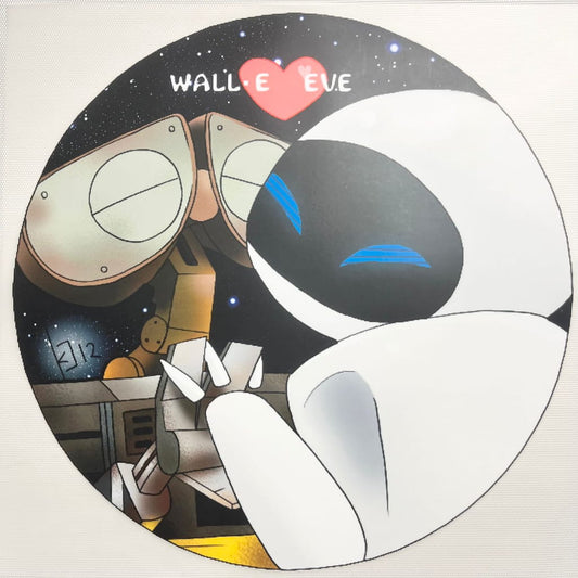 10inch Size DTF Heat Transfer, WALL-E