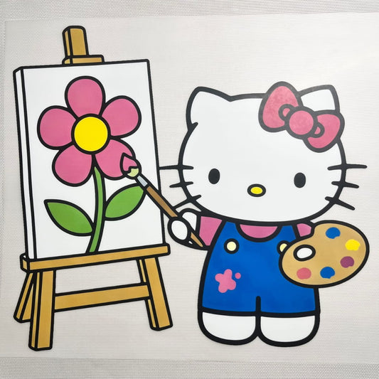 10inch Size DTF Heat Transfer, Sanrio Cartoon ,Hello Kitty