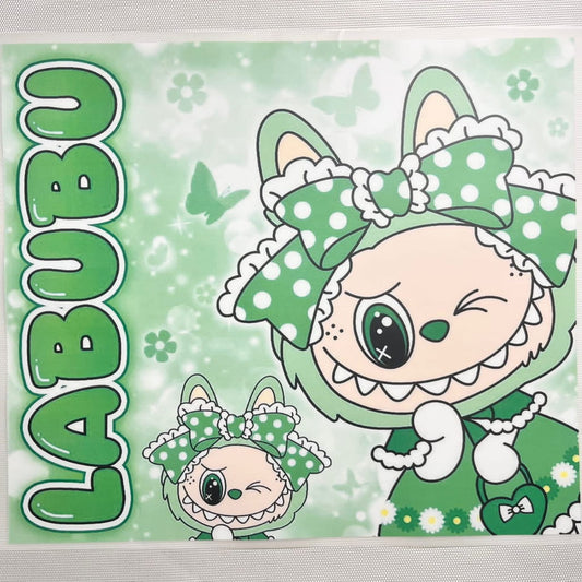10inch Size DTF Heat Transfer, Cartoon , Labubu