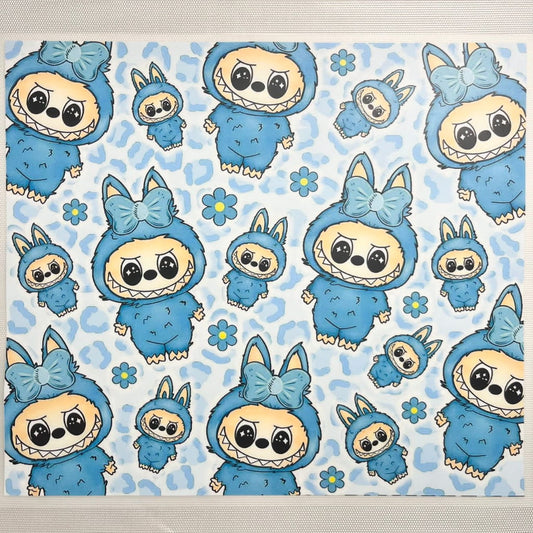10inch Size DTF Heat Transfer, Cartoon , Labubu