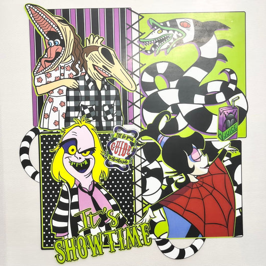 10inch Size DTF Heat Transfer, Halloween ,Horroible