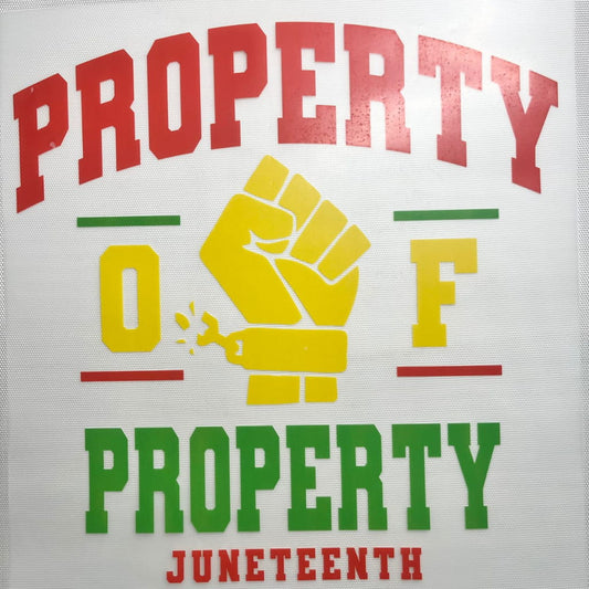 10inch Size DTF Heat Transfer,Juneteenth