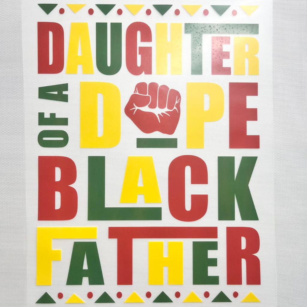 10inch Size DTF Heat Transfer,Juneteenth
