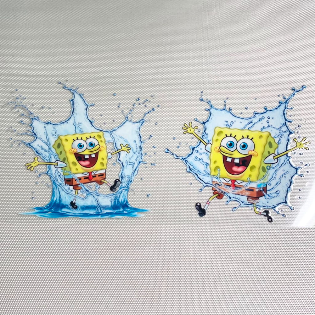 16oz UVDTF Cup Wraps,Cartoon ,Spongebob