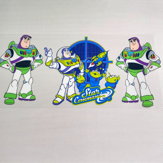 16oz UVDTF Cup Wraps,Cartoon , Toy Story , Buzz & Alien