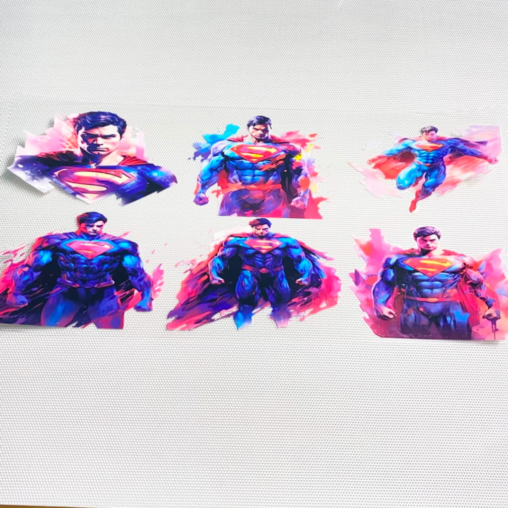 16oz UVDTF Cup Wraps,Cartoon ,Super Hero