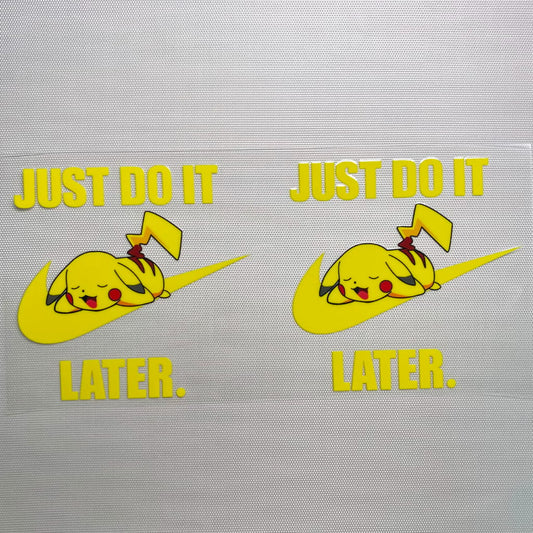 16oz UVDTF Cup Wraps, Cartoon , Japanese Anime ,Pokemon ,Just Do it