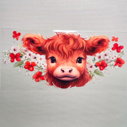 16oz UVDTF Cup Wraps, Animal ,Cow