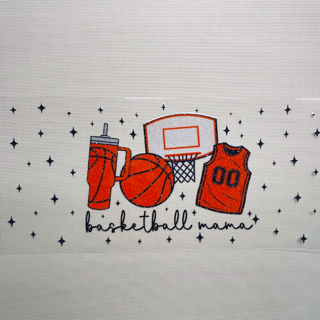 16oz UVDTF Cup Wraps, Basketball
