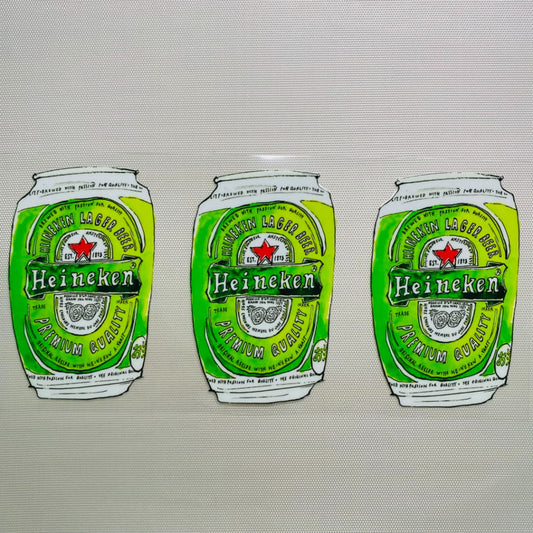 16oz UVDTF Cup Wraps,Drinking Beer ,Heineken