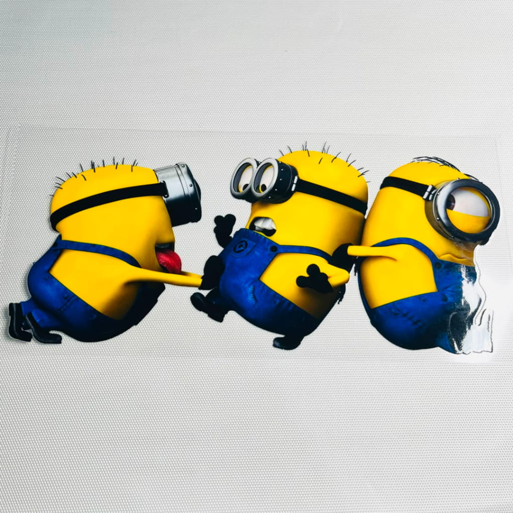 16oz UVDTF Cup Wraps,Cartoon ,Minions