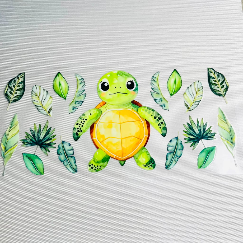 16oz UVDTF Cup Wraps, Animal ,Turtles