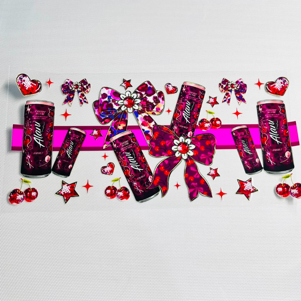 16oz UVDTF Cup Wraps ,Drinks ,