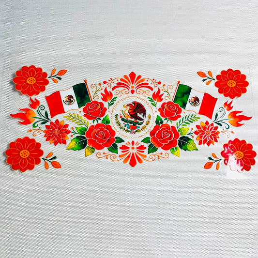 16oz UVDTF Cup Wraps, Mexico Country