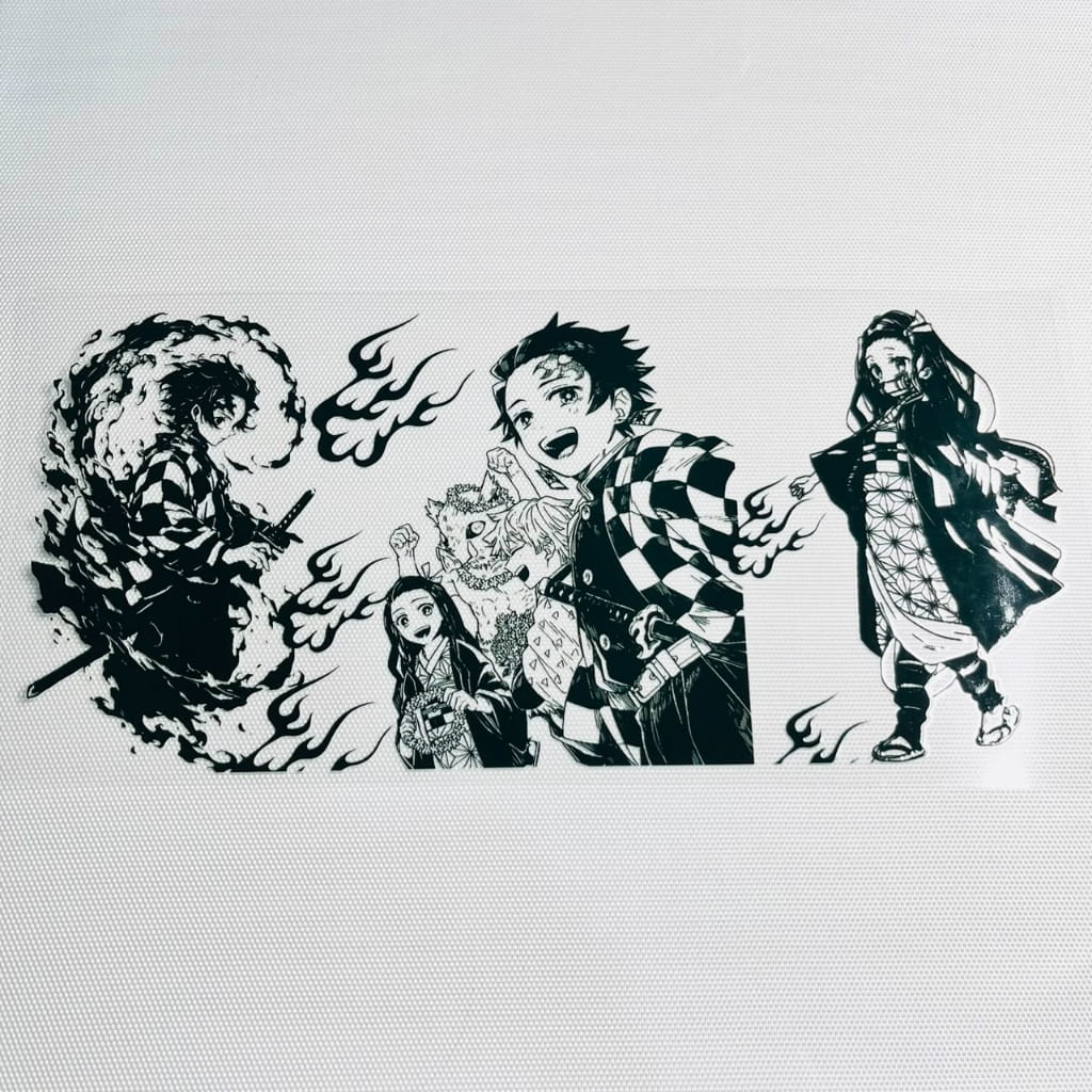 16oz UVDTF Cup Wraps,Japanese Anime,Demon Slayer