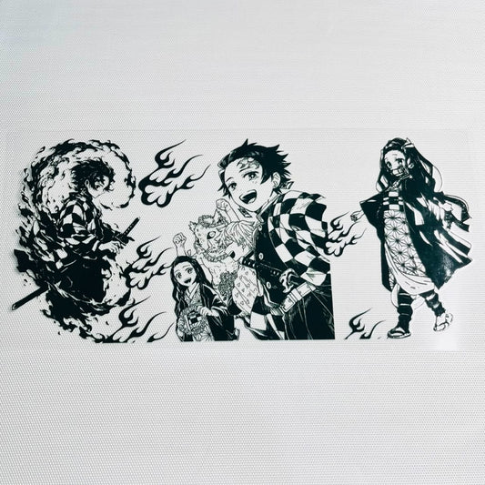 16oz UVDTF Cup Wraps,Japanese Anime,Demon Slayer